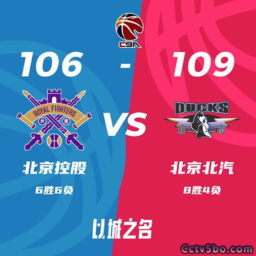 北控  106 - 109  北京