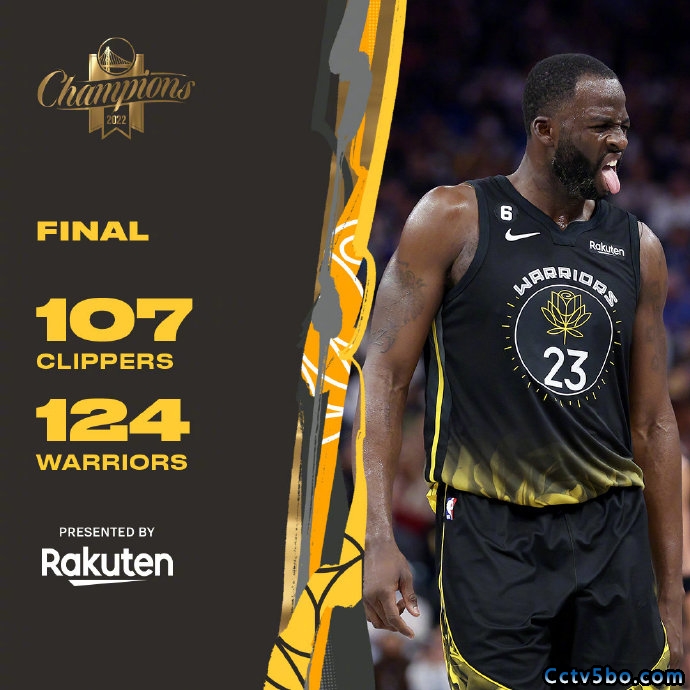 NBA常规赛 快船  107 - 124  勇士