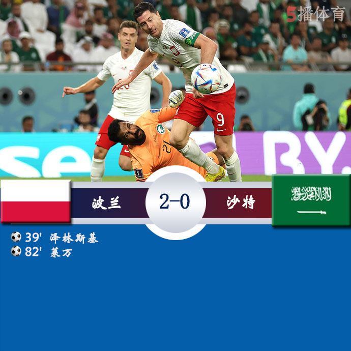 波兰2-0沙特