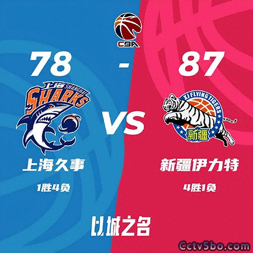 新疆 87-78 上海