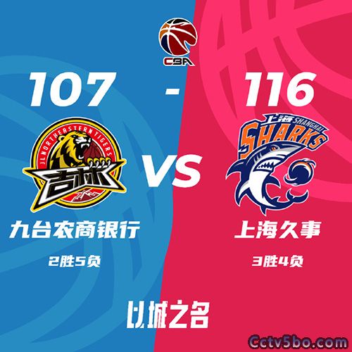 吉林  107 - 116  上海