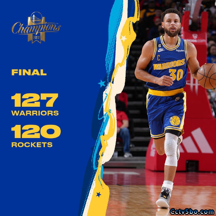 NBA常规赛 勇士  127 - 120  火箭